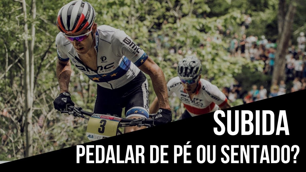 SUBIDA - Subir pedalando em pé ou sentado? Qual o melhor?