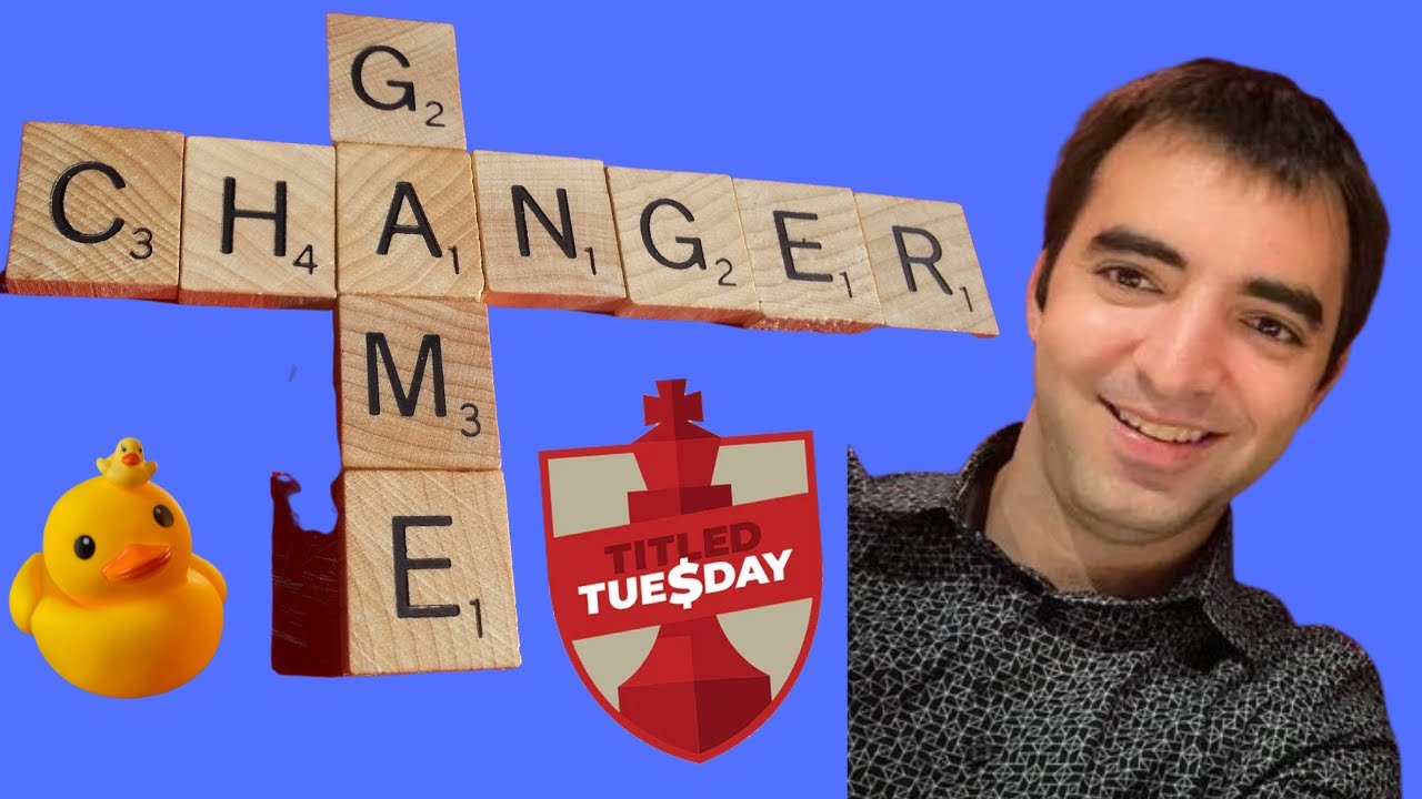 Triple the Fun--Titled Tuesday, Duck Chess and Scrabble!