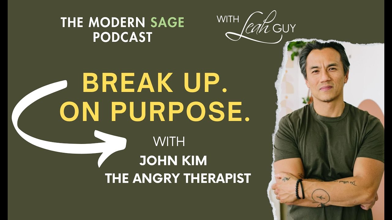 John Kim; The Angry Therapist. Author of Break Up. On Purpose.