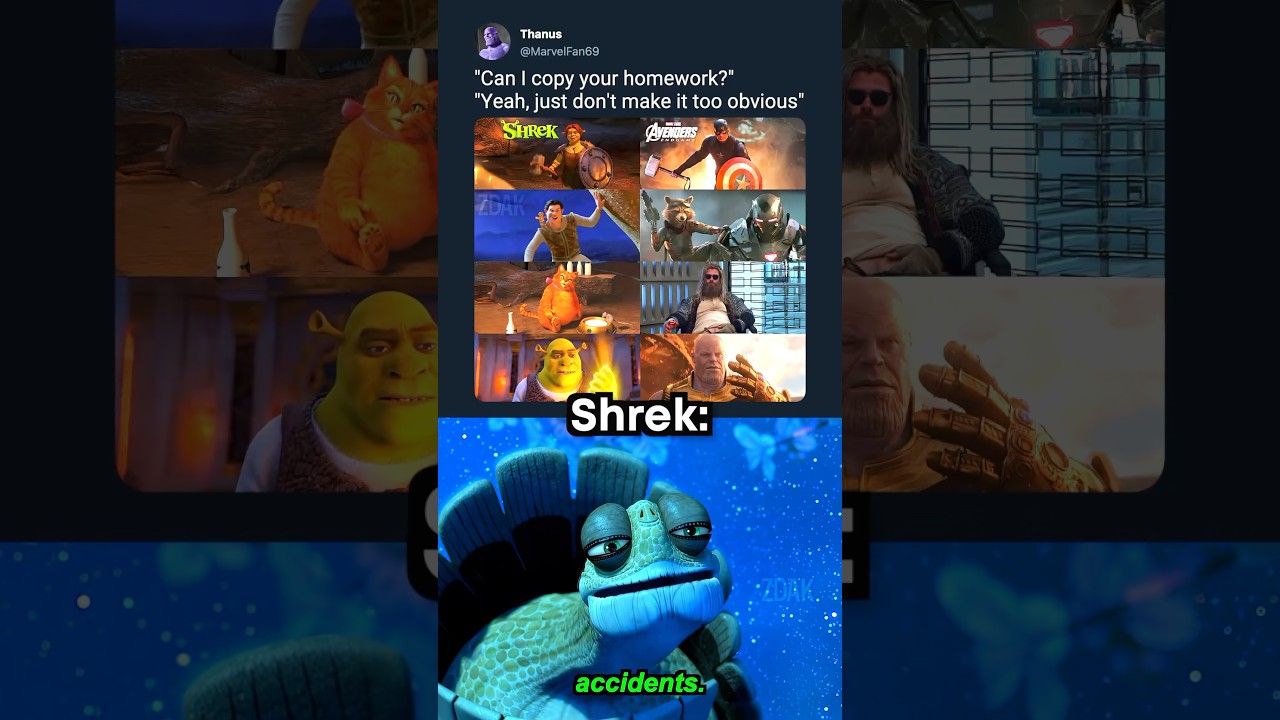 Shrek 🤝 Endgame