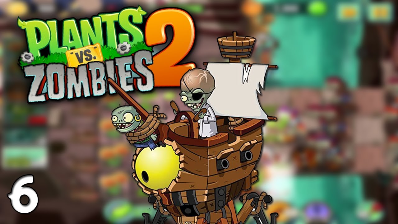 ПИРАТ ЗОМБОССПЕН КЕЗДЕСТІК| Plants vs zombies 2 | #6
