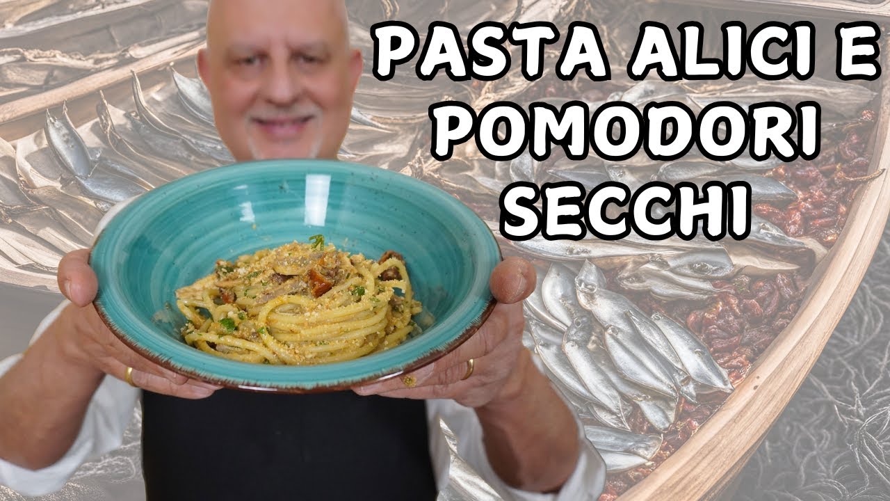 Pasta con alici e pomodori secchi – Pochi ingredienti, massimo sapore!