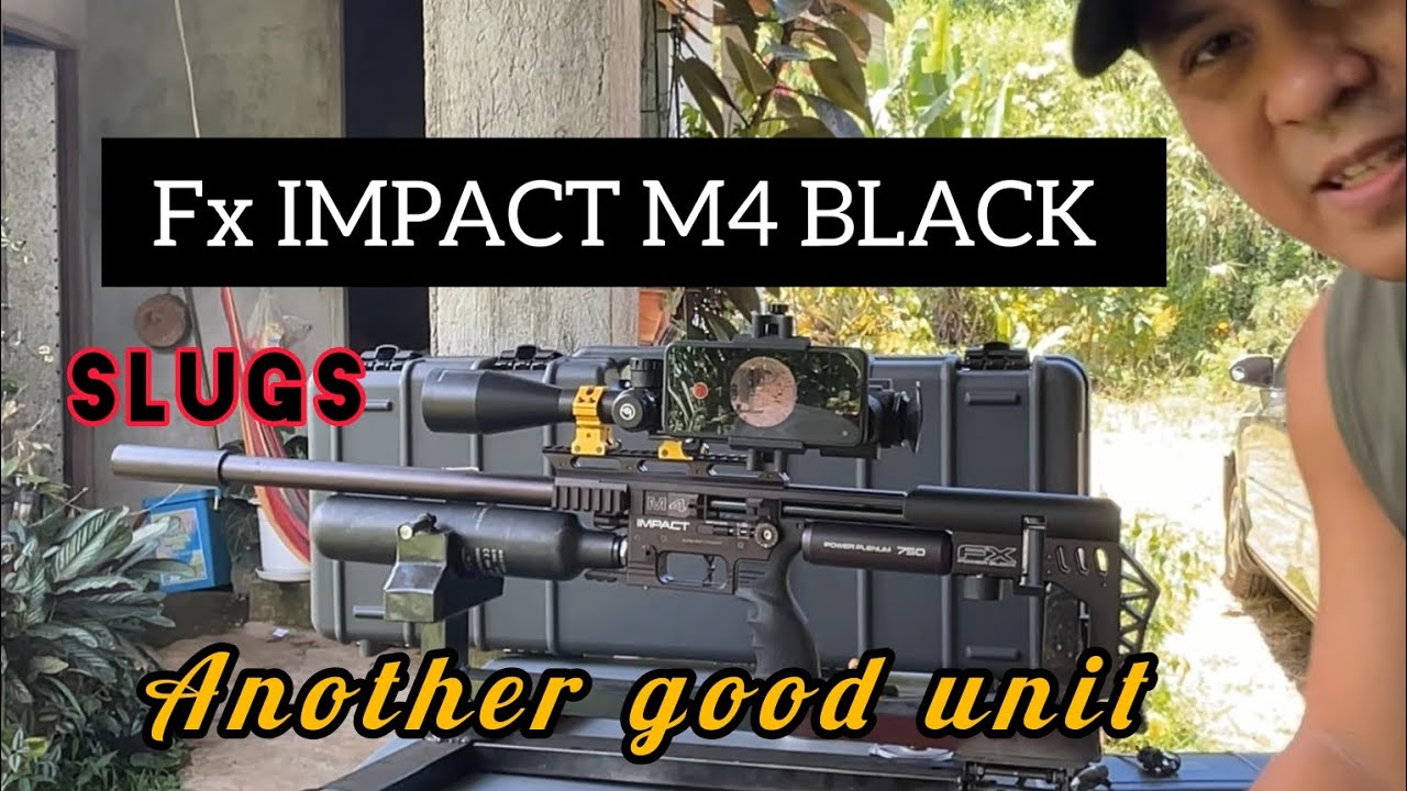 Another FX IMPACT M4 SNIPER BLACK | 50YDS &76YDS TEST | FPS SL*GS | 906fps