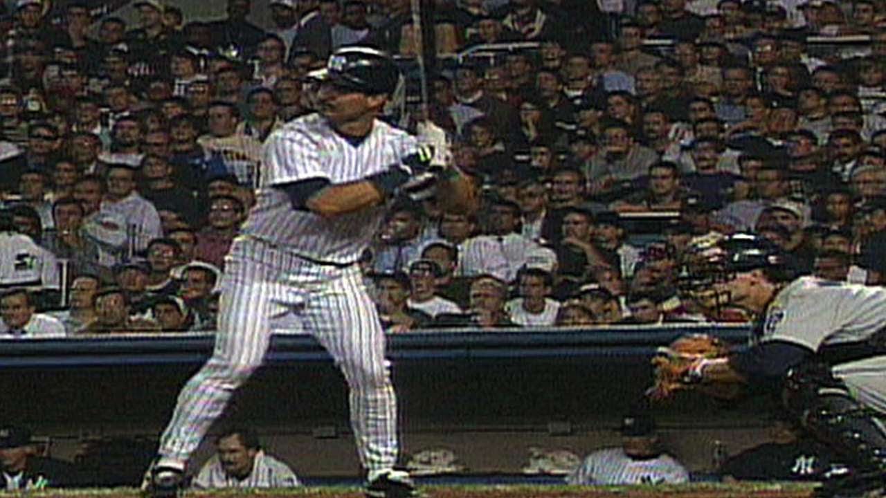 1995 ALDS Gm1: Don Mattingly's first postseason hit