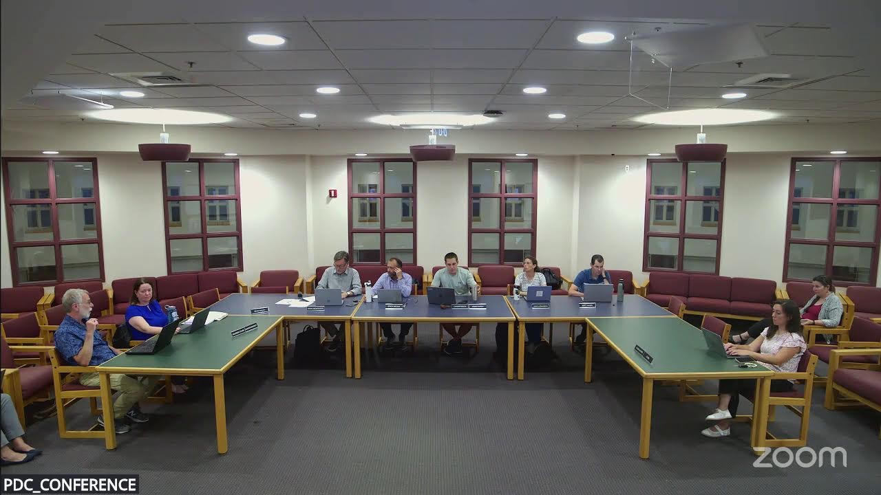 School Committee Meeting 8/18/25