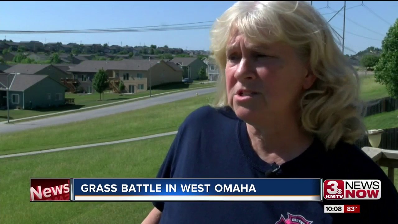 Grass battle in West Omaha