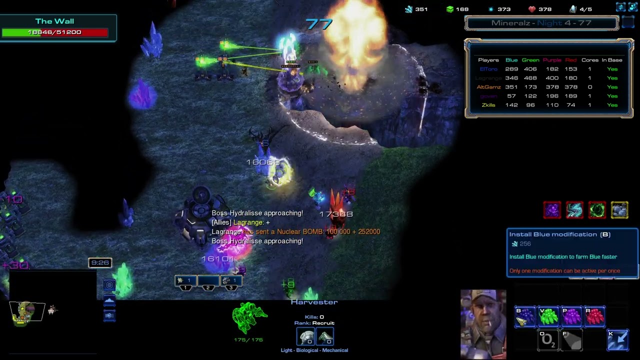 Mineralz Evolution - 5 player hell + mutators - Can we win without cannons?
