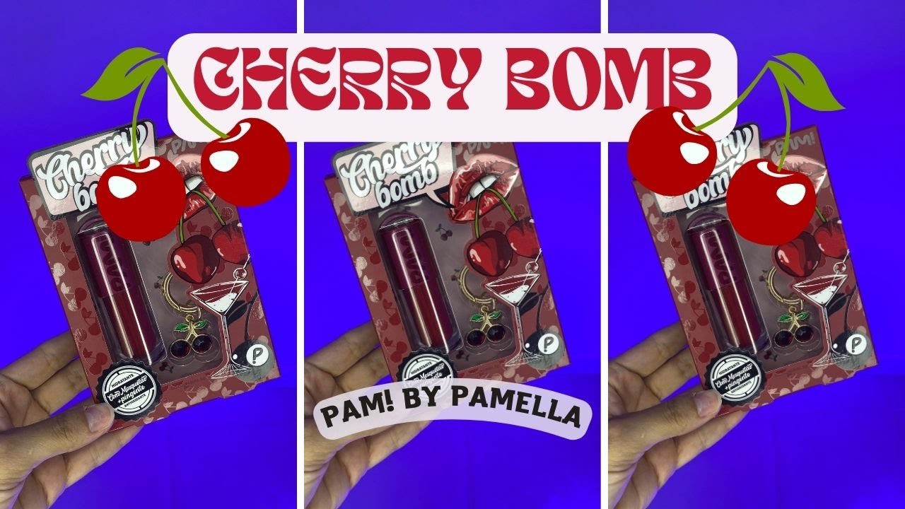 REVIEW GLOSS CHERRY BOMB PAM! BY PAMELLA