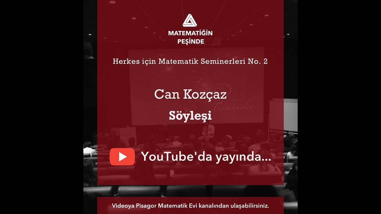 Matematik ve Fiziğin Dansı: Sicim Kuramı - Can Koz&ccedil;az - (S&ouml;yleşi)