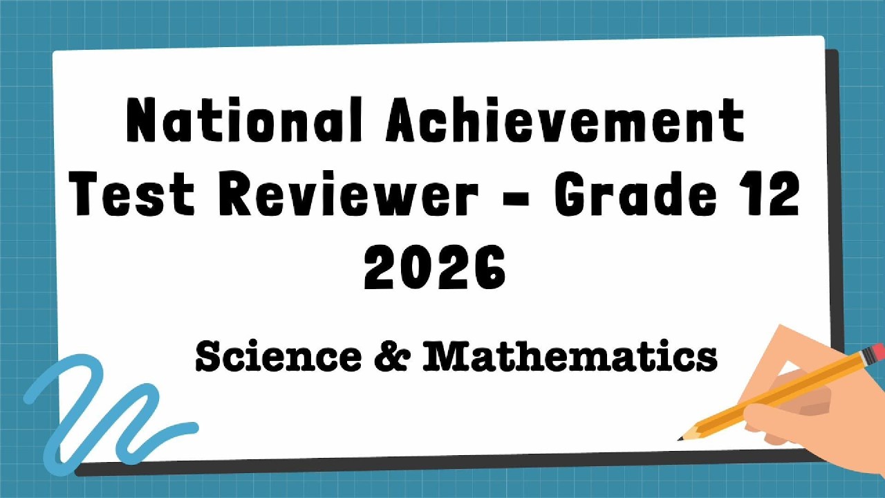 NAT REVIEWER Национальный тест достижений (National Achievement Test) Deped SHS 12 - Естественные...