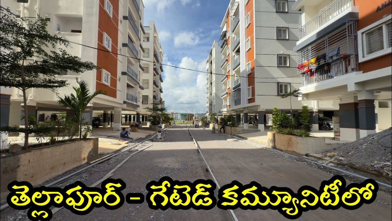 ⚡⚡SOLD OUT ⚡⚡Ready To  Move Gated Community- Gated Community Flats for sale in Tellapur Hyderabad
