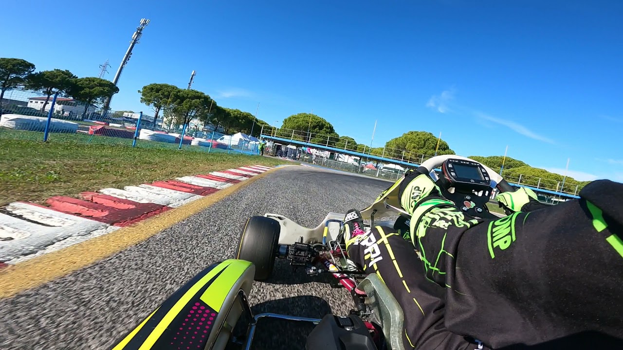 ROTAX DD2 ONBOARD PISTA AZZURRA JESOLO - Nicola Felappi & haase chassis