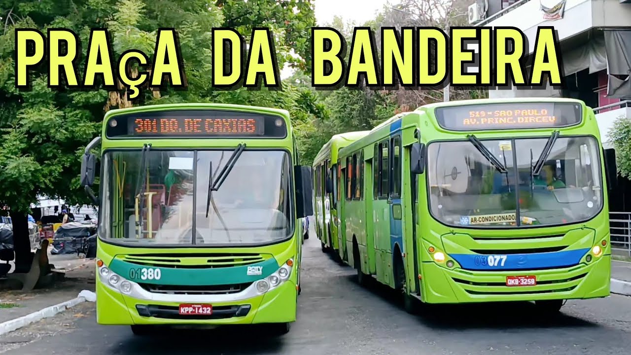 MOVIMENTAÇÃO DE ÔNIBUS #76 Praça da Bandeira 
