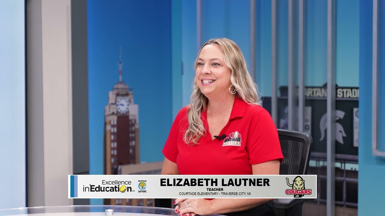 Grand Traverse County Educator Wins Excellence in Education Award from the Michigan Lottery