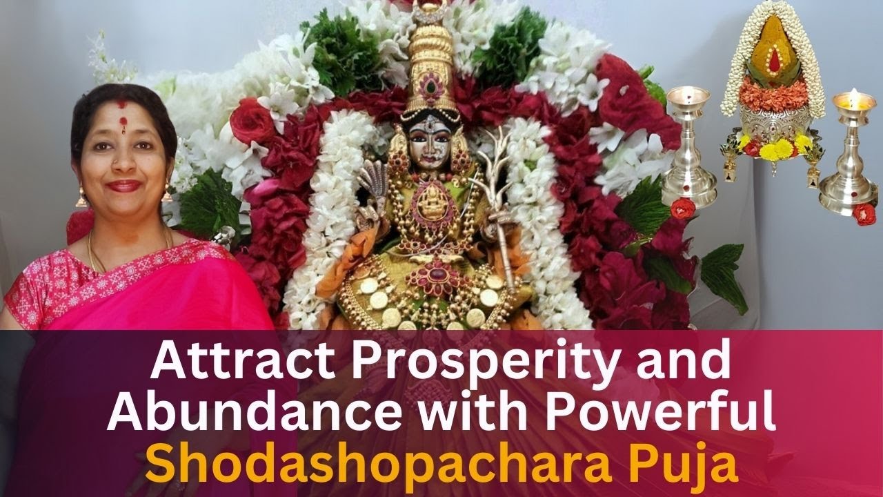 Lalithambika Shodashopachara Puja | Nithya Puja Process | Shakti Awakening with Vidhyaa Prakash