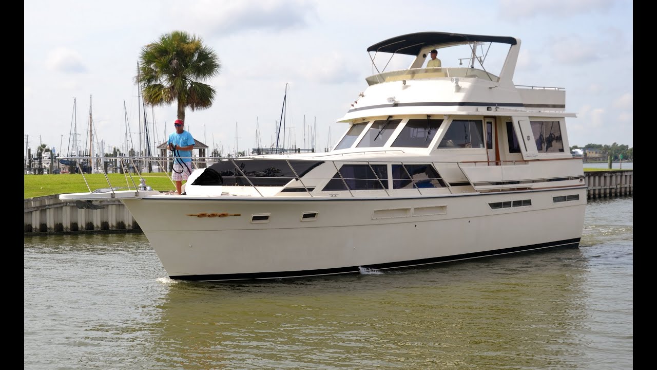 1986 Chris Craft 50' Motoryacht at Jay Bettis & Co. in Seabrook, Texas