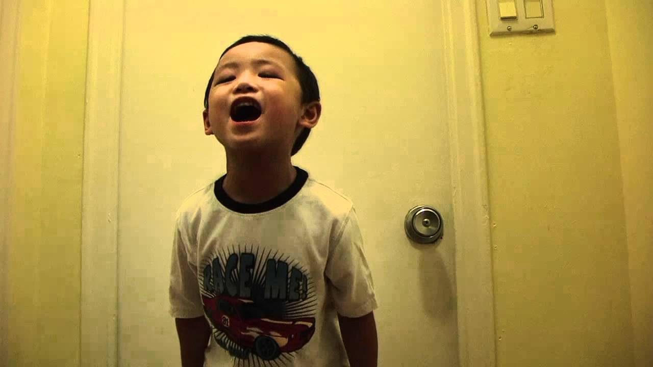 Adele - Rolling In The Deep (4 yr old Jeremy Acapella)