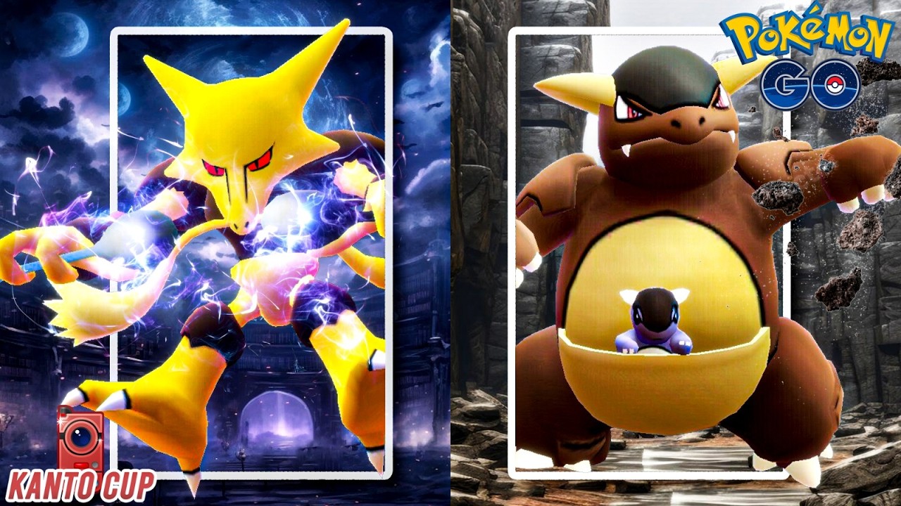 HASTA PARECE CONFUSIÓN ¡EL PSICOCORTE DE ALAKAZAM SHADOW Y LA PATADA BAJA DE KANGASKHAN EN KANTO CUP