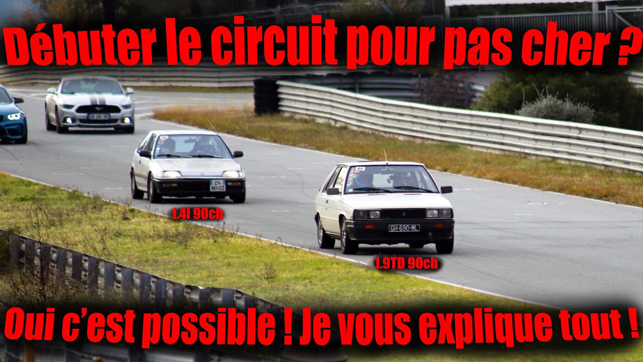 Tourner sur CIRCUIT pour pas cher ? Je vous explique TOUT ! Renault 11 turbo D vs Honda Civic EC9