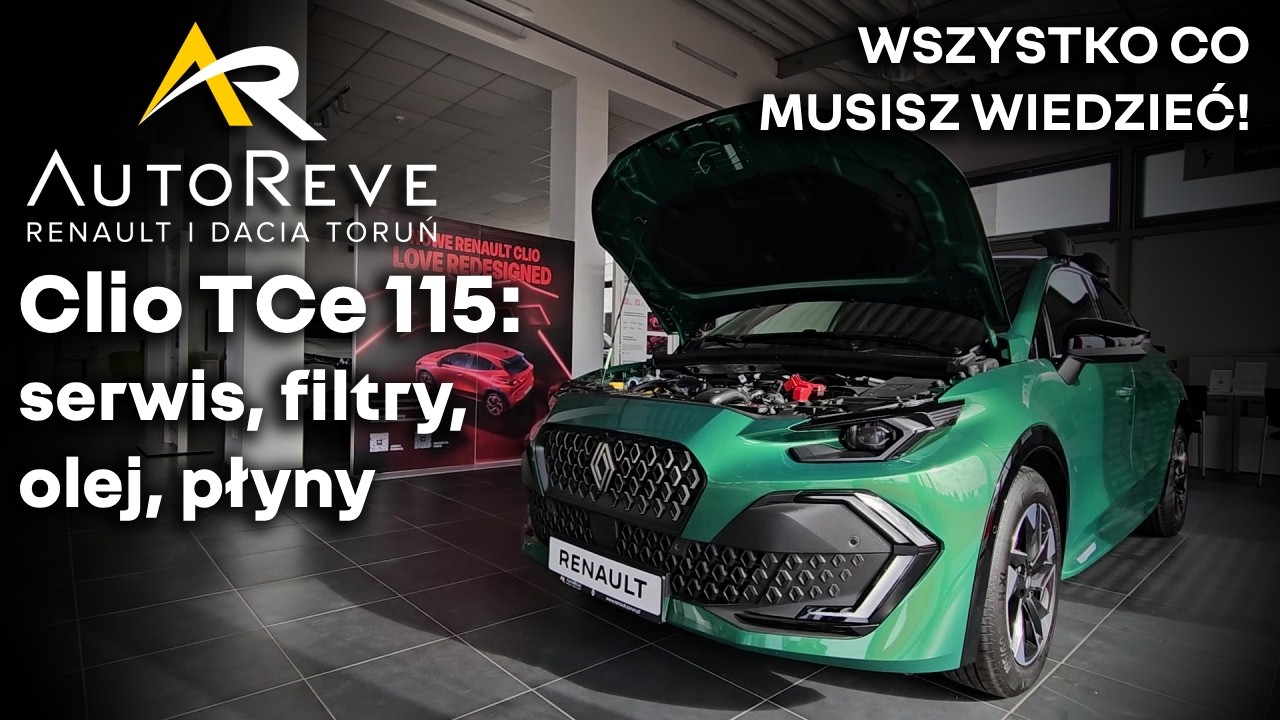 Nowe Renault Clio VI. Serwis, przeglądy i koszty użytkowania.
