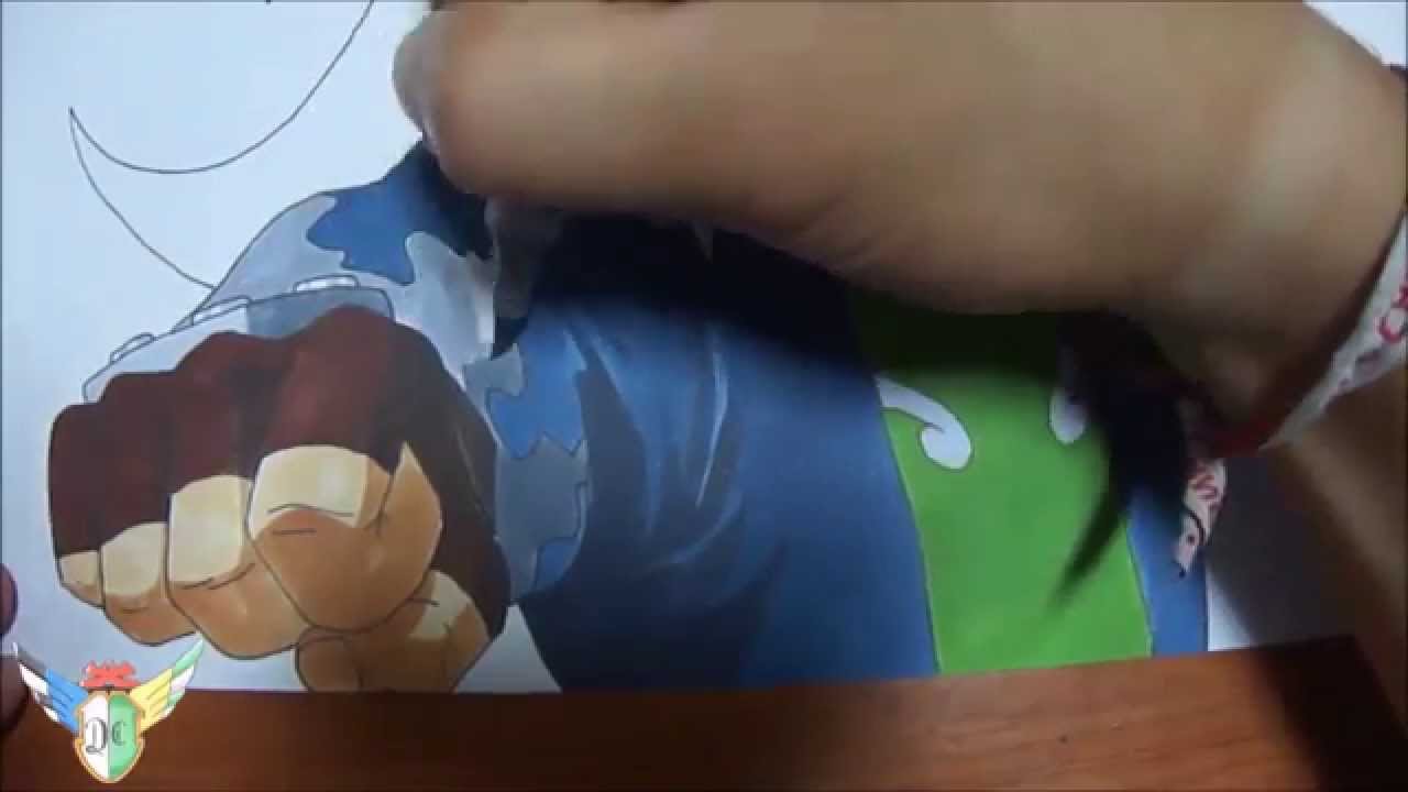 Copic speed draw Gajeel Redfox ガジル・レッドフォックス