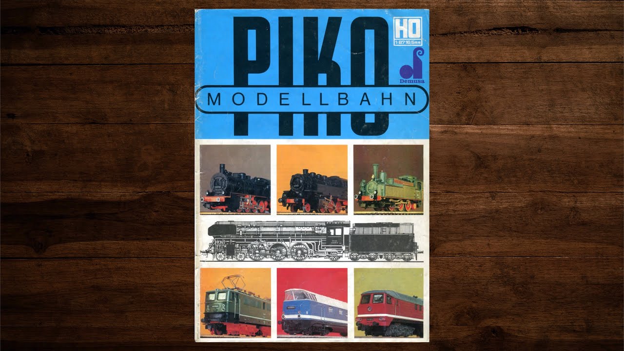 PIKO Katalog 1979 – Modellbahn, H0, DDR, Demusa