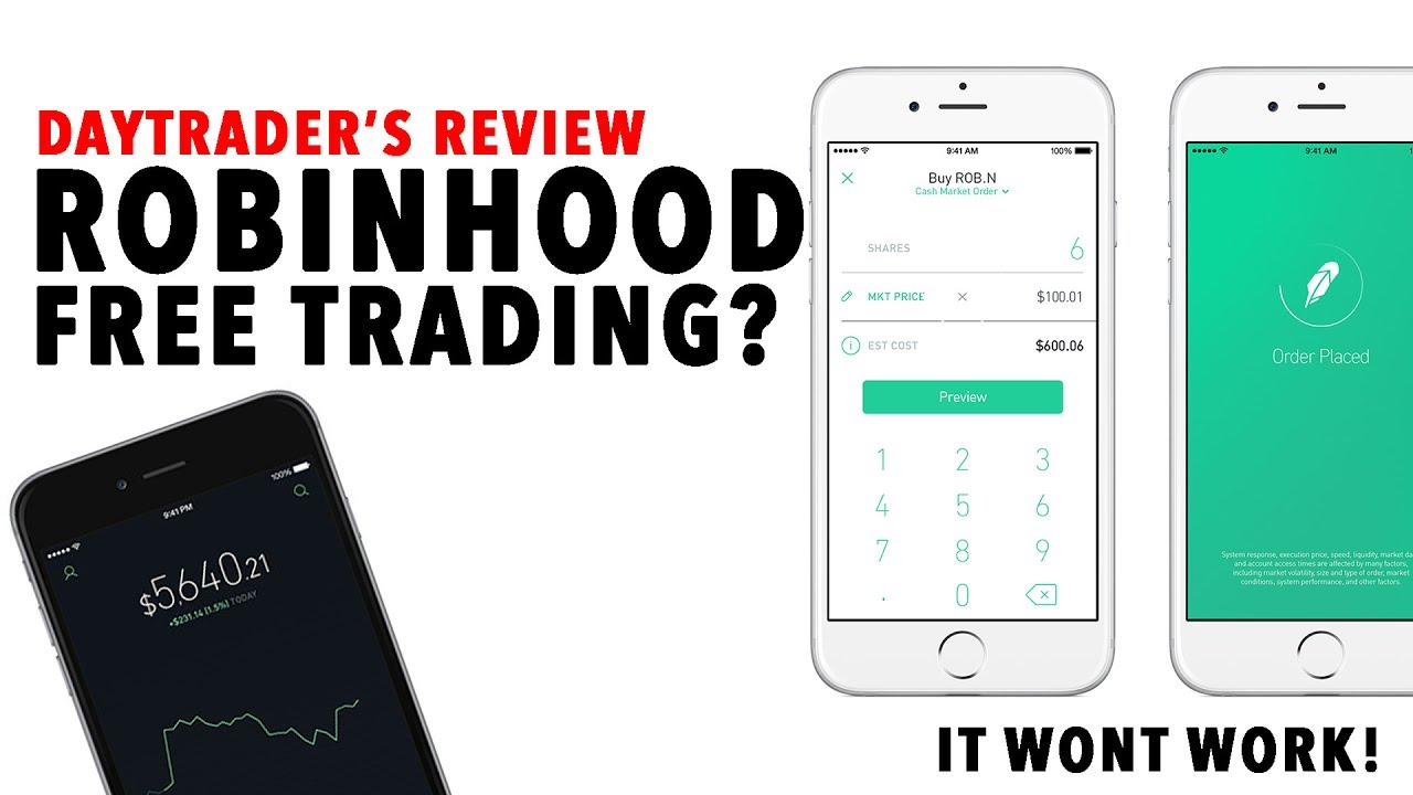 REVIEW: RobinHood Free Stock Trading App NOT FOR DAY TRADING!