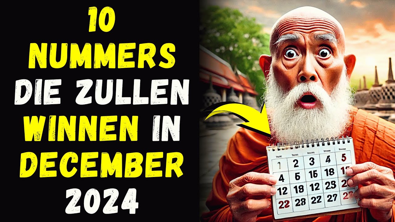 GELUKSNUMMERS: Kies er 10 om te WINNEN in December