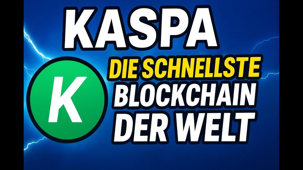 Kaspa - Die schnellste Proof-of-Work Kryptow&auml;hrung der Welt? GHOSTDAG & BlockDAG einfach erkl&auml;rt!