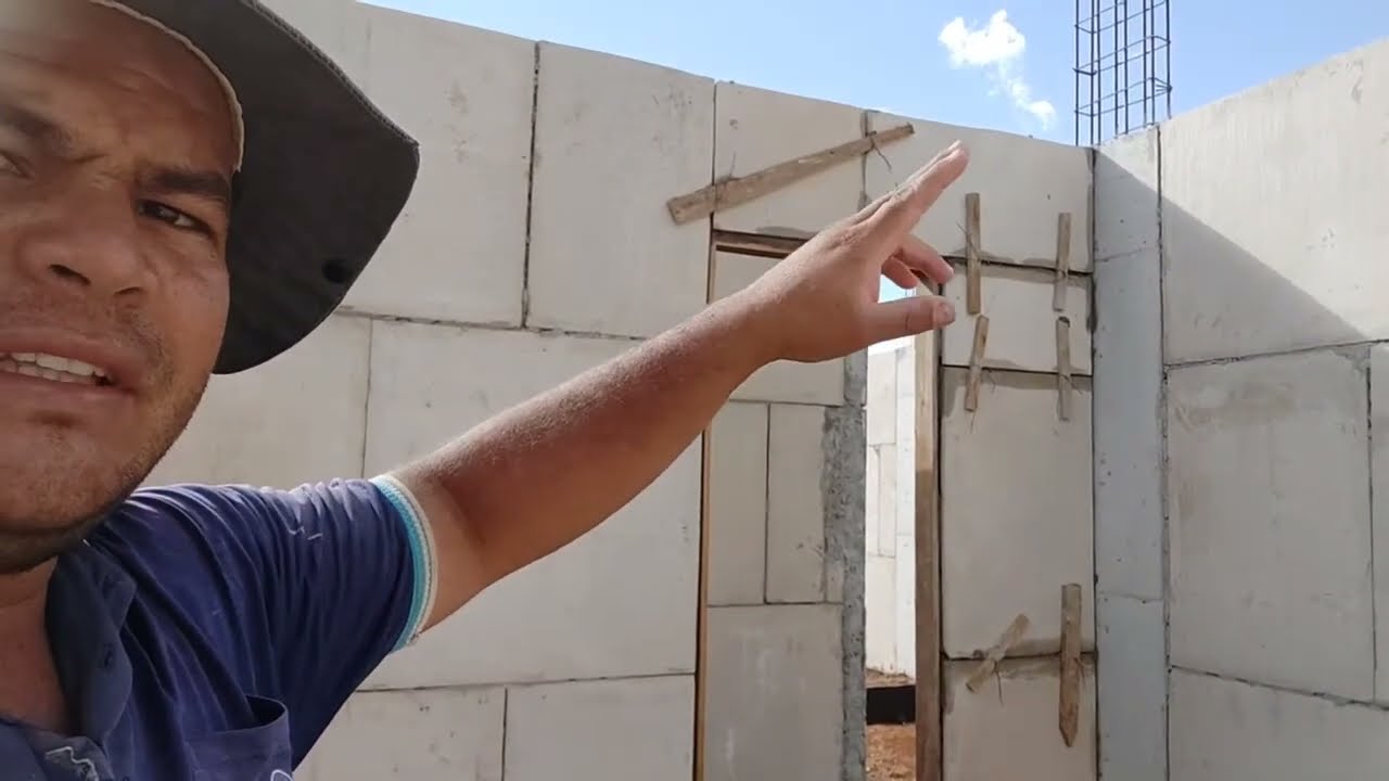 Como foi construir com esse método. #inovablocos #obra #construção #obras #eps #blocom #casa #isopor