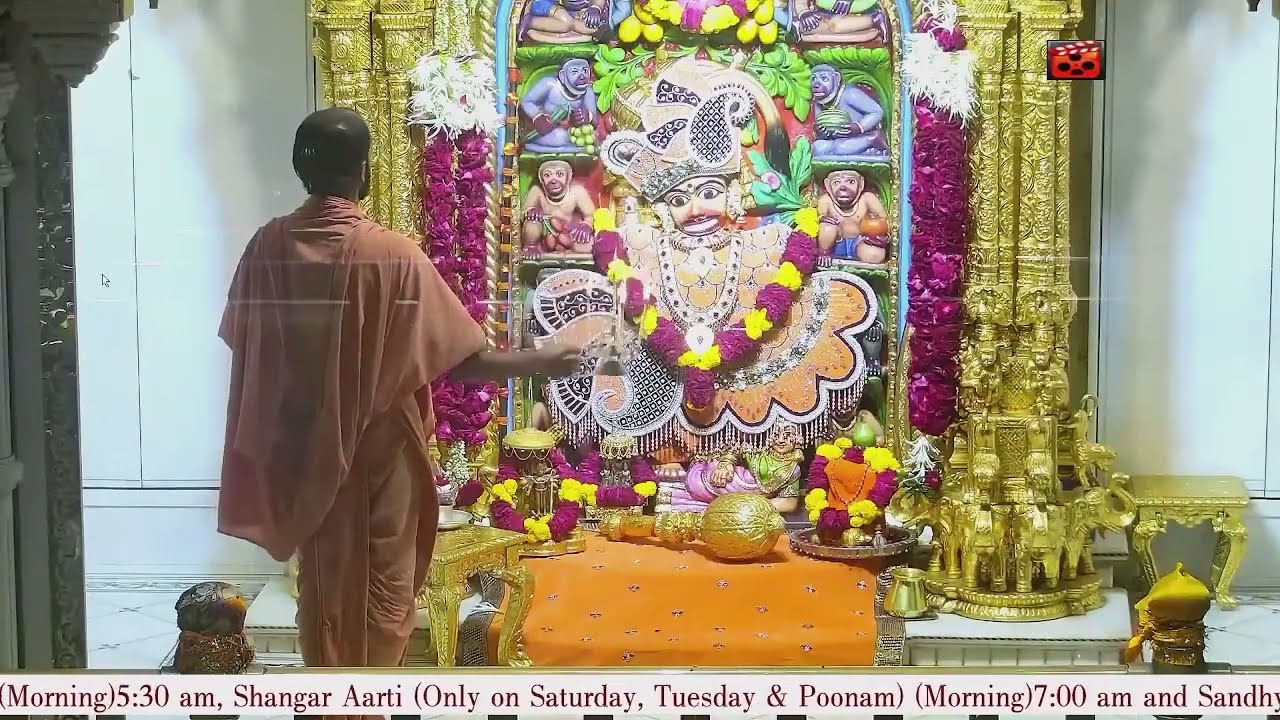 Aarti Darshan Salangpur Date 30 09 2024