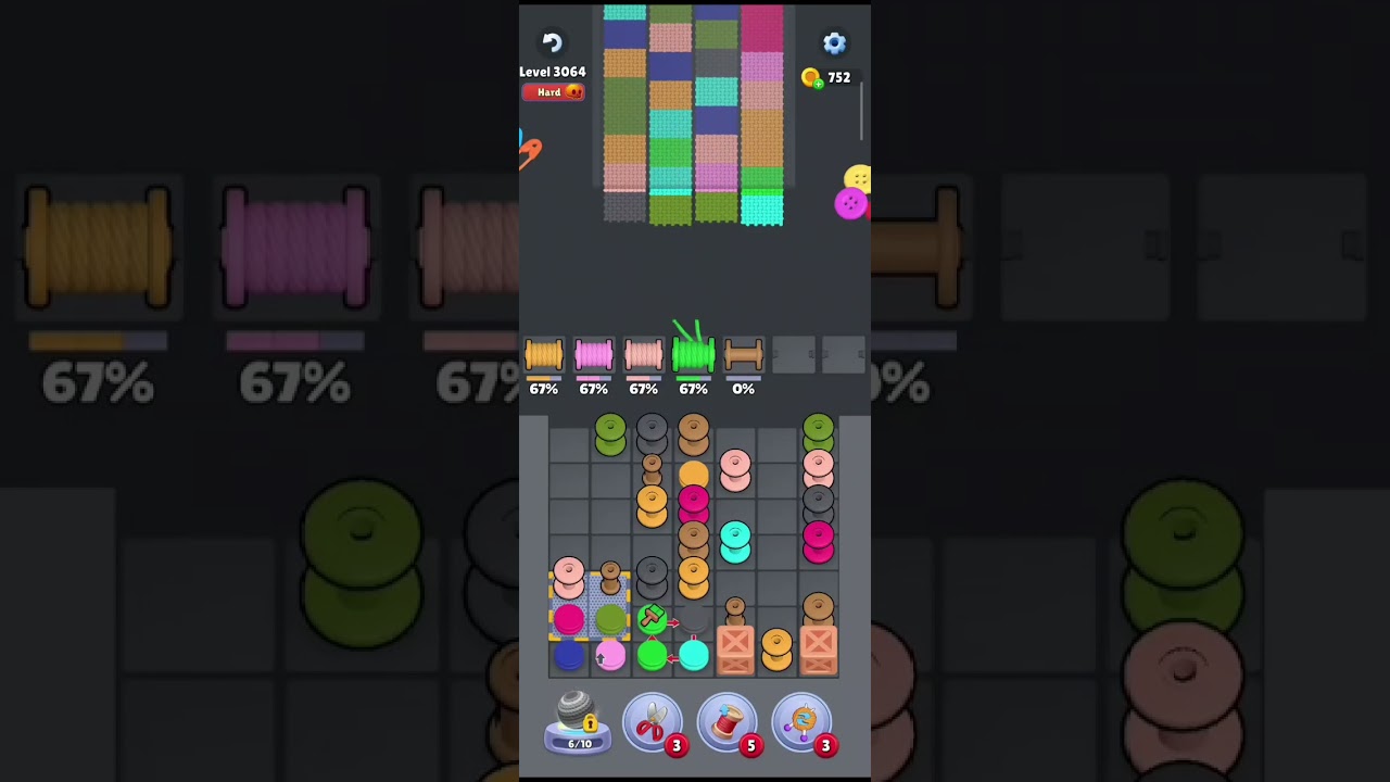 1397 knit out  hard level☠️☠️