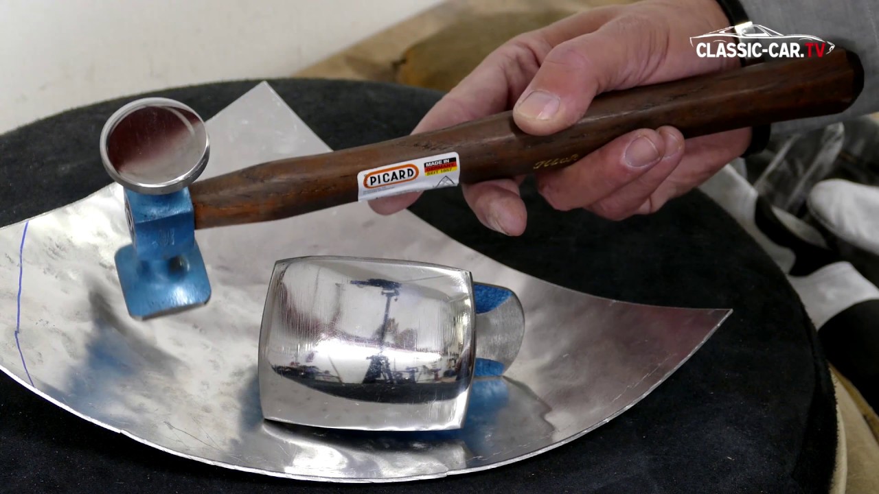 Blecharbeiten Hammerwahl - Der Glättehammer oder Schlichthammer