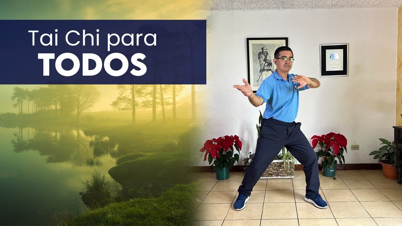 Tai Chi para todos... Rutina que te ayudara a la CIRCULACION  y mejorar la salud del CEREBRO