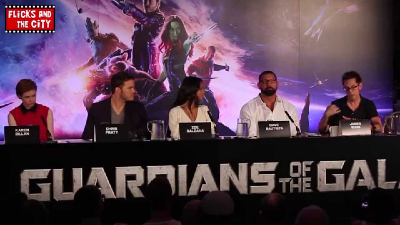 GUARDIANS OF THE GALAXY Cast Interviews