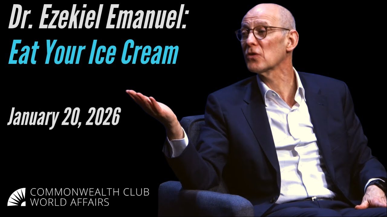 Dr. Ezekiel Emanuel: Eat Your Ice Cream