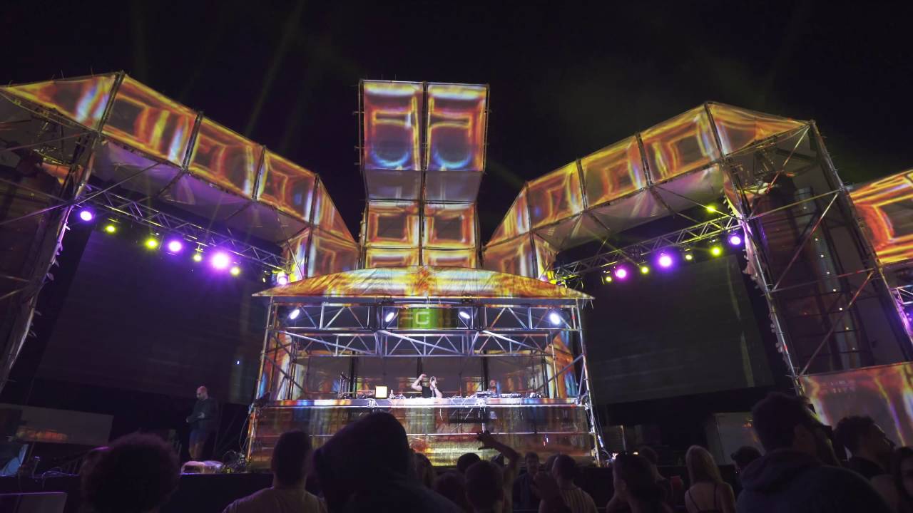 FG Electronica Festival Visual Show by ShiTv @ Suma Beach 2016