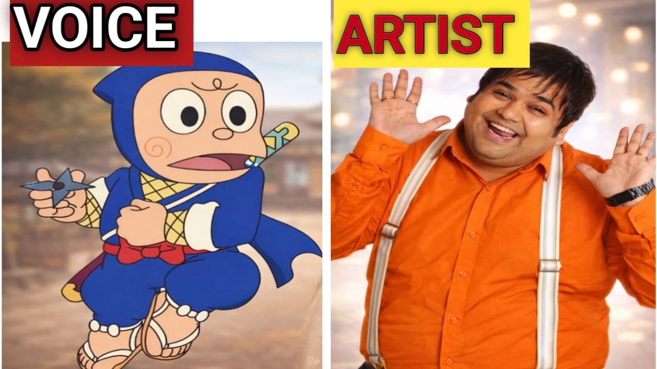Ninja Hattori ke Hindi voice artist || kisne voice di Ninja Hattori sare characters ko🤔😳