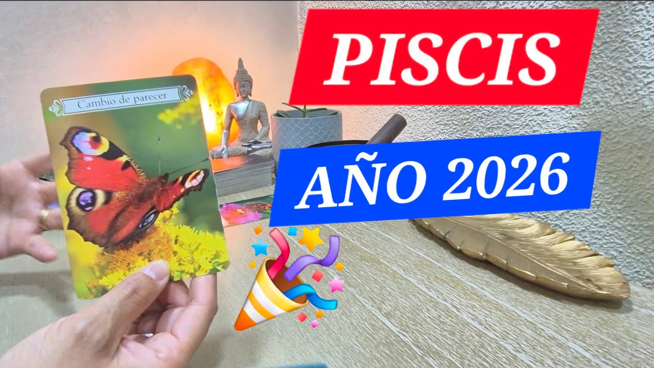 PISCIS | AÑO 2026 ☀️♥️🎉🌈✨️ MES A MES. #piscis #2026 #tarot #horoscopo 