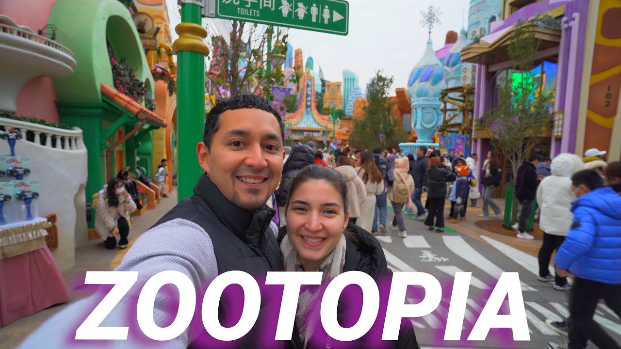 SHANGHAI DISNEYLAND ZOOTOPIA FULL TOUR: Hot Pursuit Ride and Queue POV Plus More!