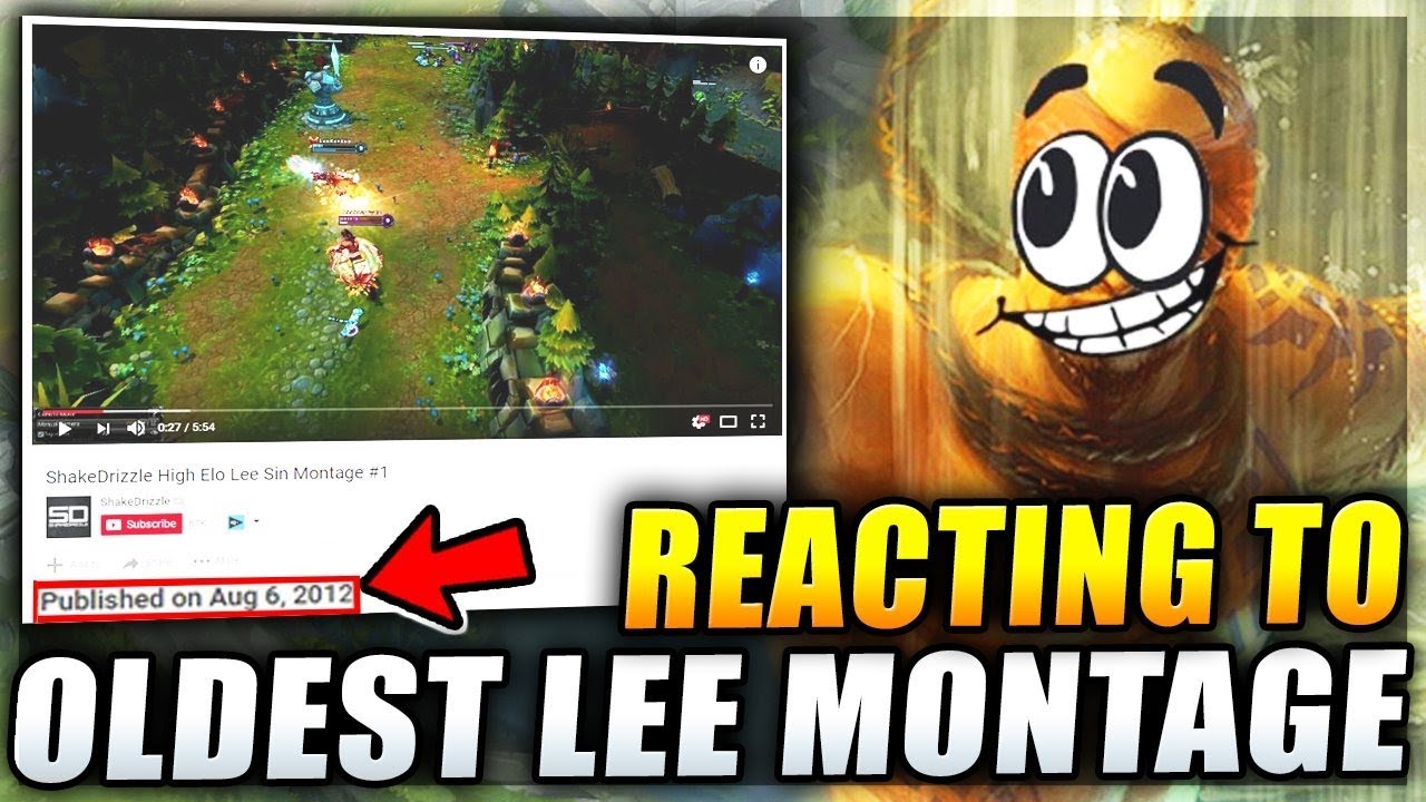 THE OLDEST LEE SIN MONTAGE ON YOUTUBE - League of Legends