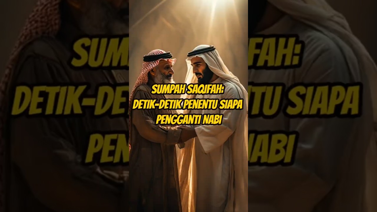 Sumpah Saqifah: Detik-detik Penentu Siapa Pengganti Nabi