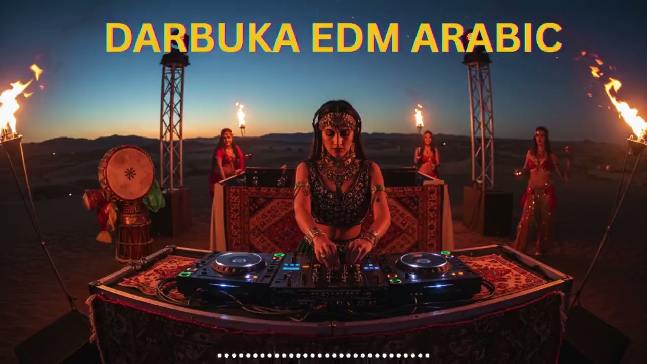 💣 EDM Darbuka Power Drop 2025 | Dubai Nightlife Party 🕌🔥