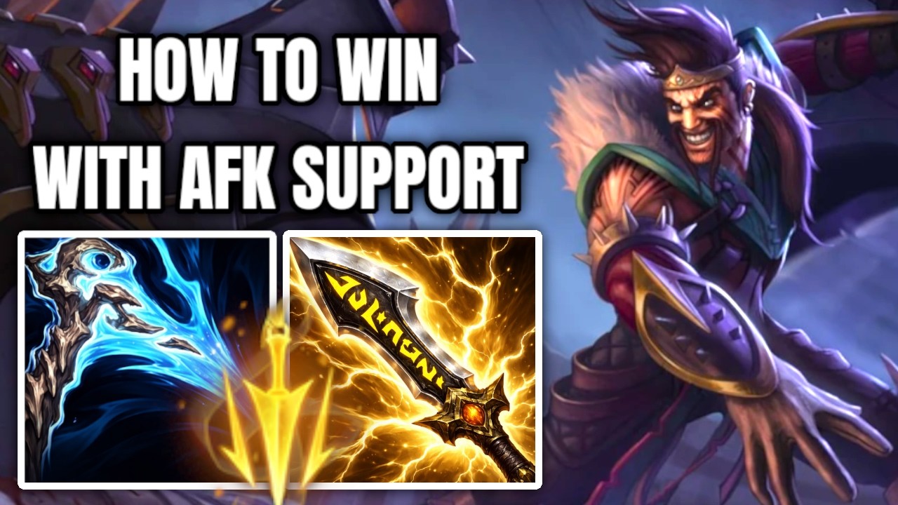 HOW TO CARRY AN AFK SUPPORT WITH DRAVEN
