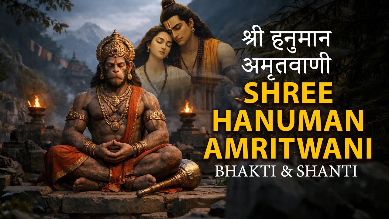 “श्री हनुमान अमृतवाणी | Shree Hanuman Amritwani – Bhakti & Shanti”