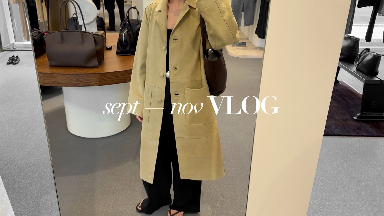 From the end of summer to winter | skin issues, shopping, LA, xmas decor | VLOG | Nisi