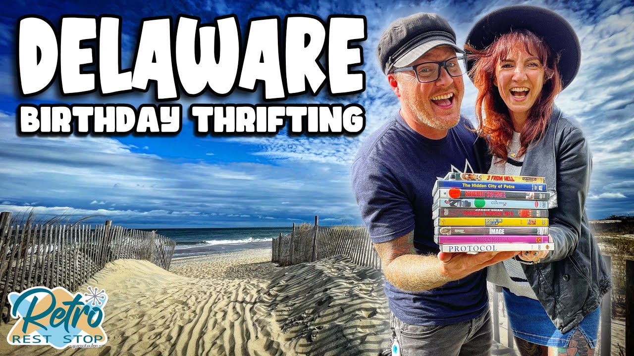 Thrifting The Delaware Beaches For Movies On My Birthday | Physical Media Collecting