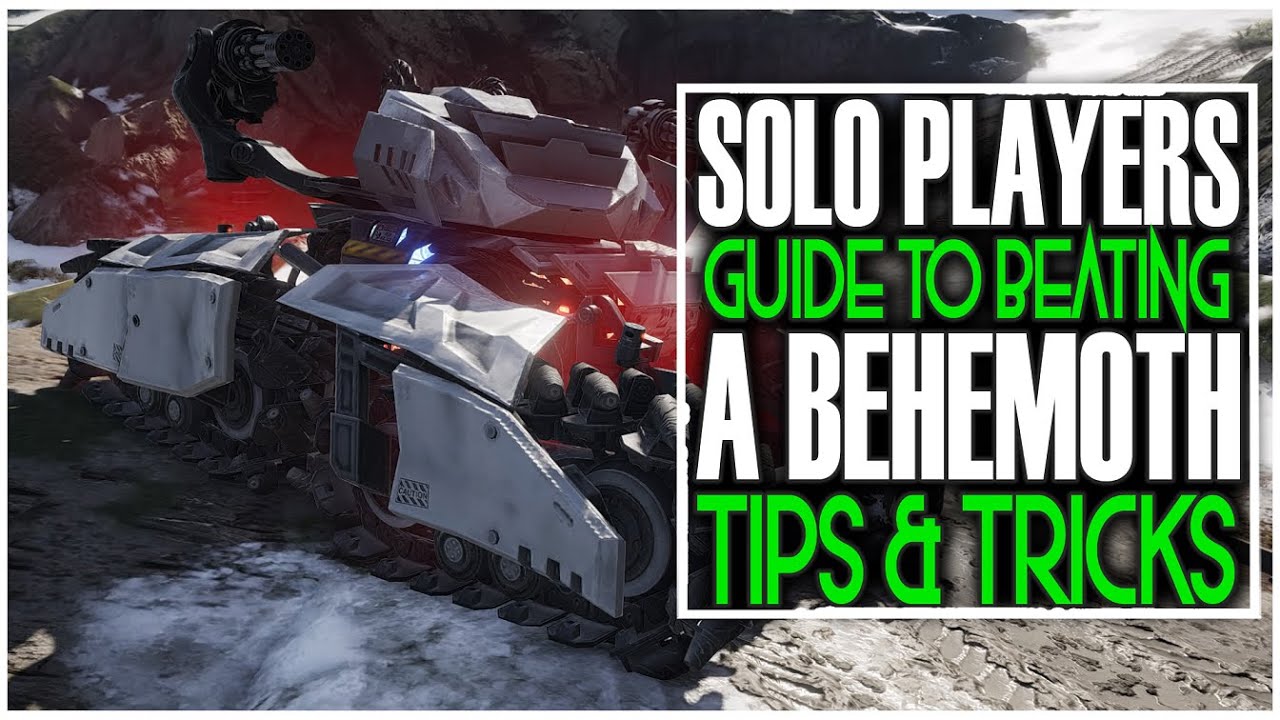 SOLO PLAYERS GUIDE TO BEATING A BEHEMOTH IN GHOST RECON BREAKPOINT - TIPS & TRICKS UPDATED