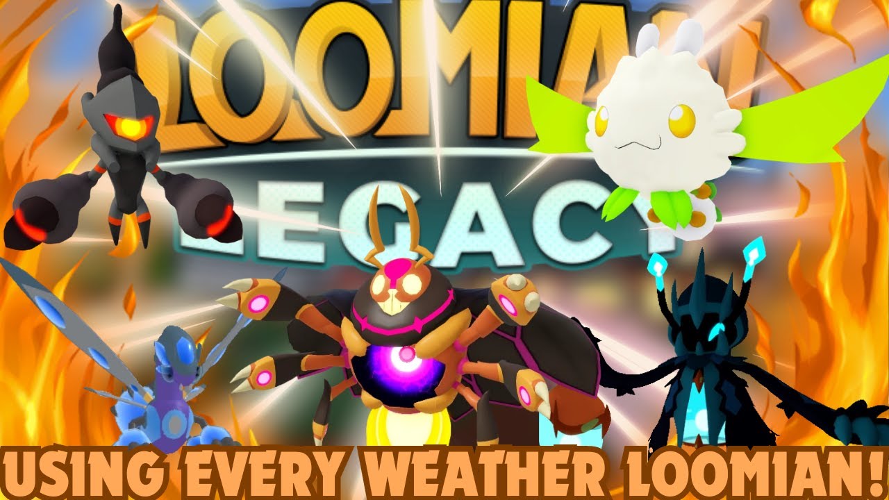 USING A FULL WEATHER TEAM!?... and it was.... an experience. - Loomian Legacy PVP
