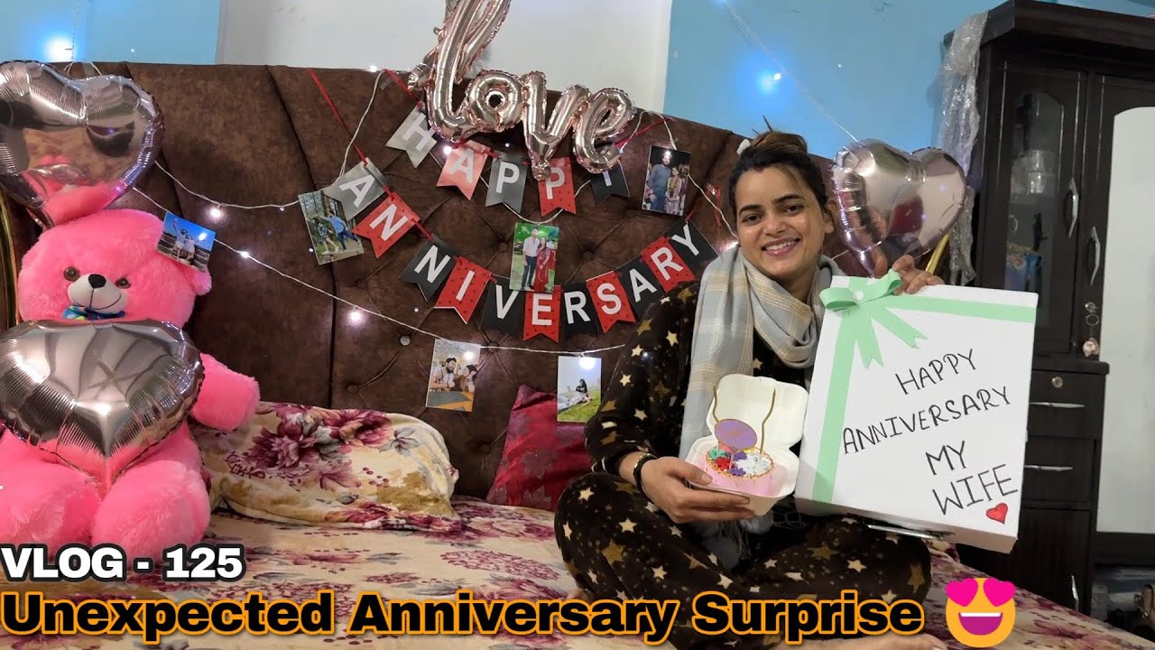Wife Ko Diya Unexpected Anniversary 😍 Surprise. | part 1 | | Daily Vlog 125 | @SamChauhanvlogs